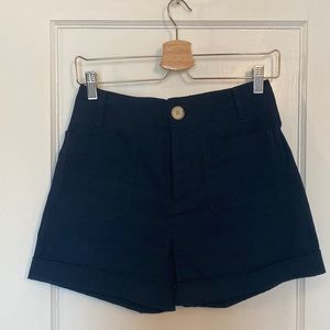 Anthropologie Megan patch pocket shorts